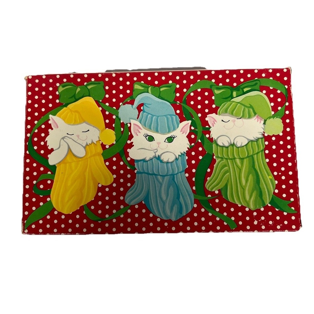 Avon Furry Purry Scurry Kittens Mittens Children's Decorative Bar Soap Vintage